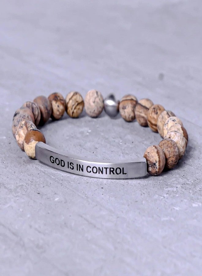 72ore God Is in Control Bracelet God Faith Bracelet Inspirational Gifts for Women Christian Jewelry Encourage Gift for Believers - Image 5